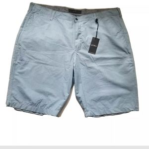 PD & C Men’s Old Blue Size 46 Chino Shorts Flat Front